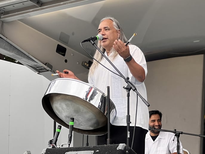 Gallery photo 2 of Steel Parade Steel Drum Entertainment!