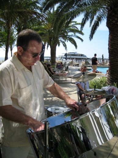 Gallery photo 7 of Steely Pan -  One Man Caribbean Steel Drum Band