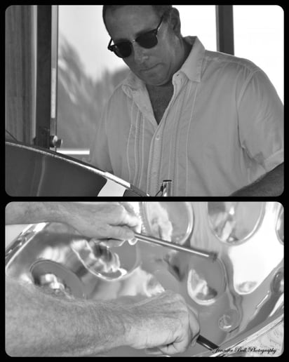 Gallery photo 8 of Steely Pan -  One Man Caribbean Steel Drum Band