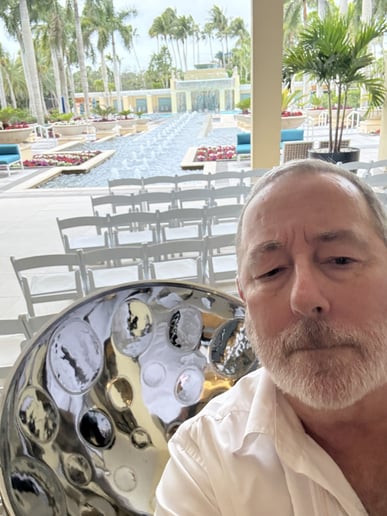 Gallery photo 2 of Steely Pan -  One Man Caribbean Steel Drum Band