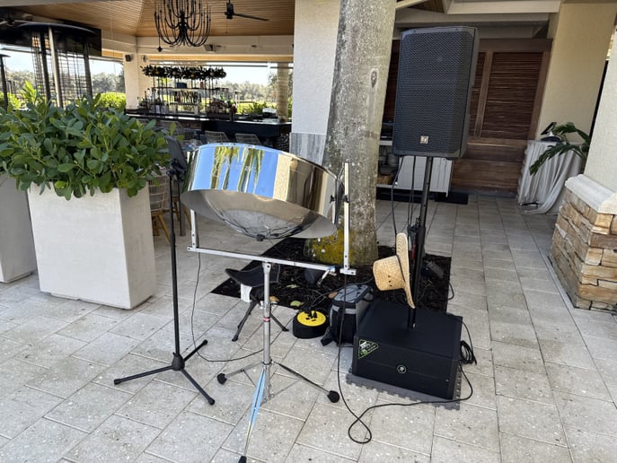 Gallery photo 9 of Steely Pan -  One Man Caribbean Steel Drum Band