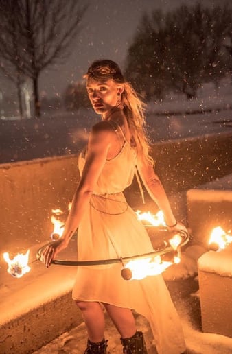 Gallery photo 2 of Stella Spins Fire