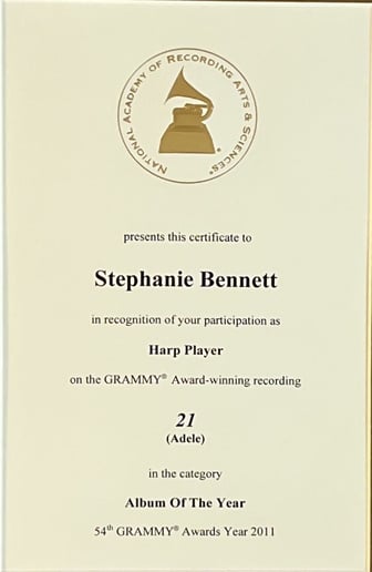 Gallery photo 2 of Stephanie Bennett, Harpist