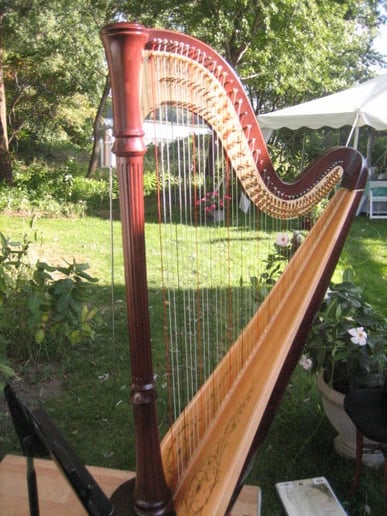 Gallery photo 2 of Stephanie Claussen, harpist