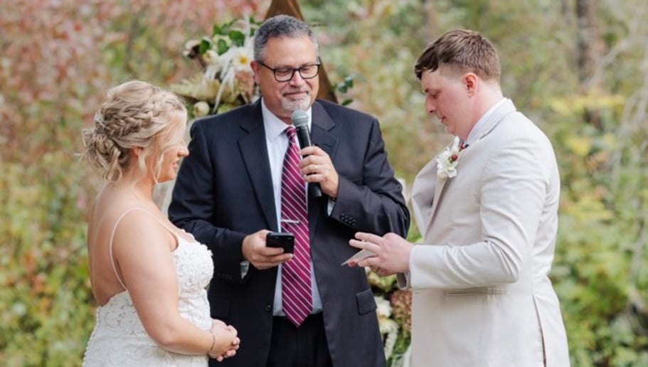 Gallery photo 8 of Love is Blind Officiant - Steve Fredlund