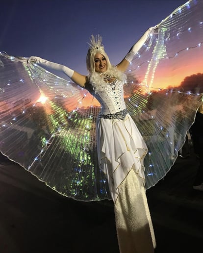 Gallery photo 1 of Holly Hasty, Stilt-Walker