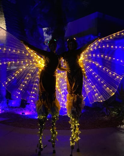 Gallery photo 2 of Stilt Walker - The Scarlet Phoenix