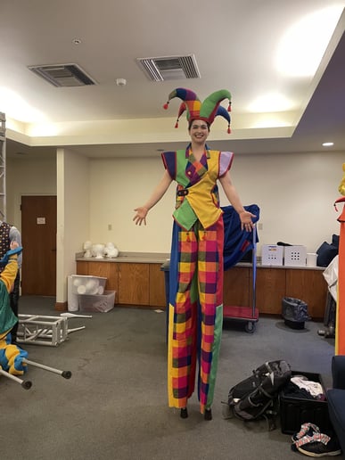 Gallery photo 3 of Stilt Walker - The Scarlet Phoenix
