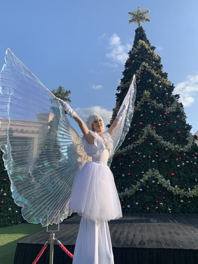 Gallery photo 3 of Stilt Walker Amber A Tampa Bay