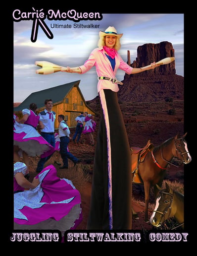 Gallery photo 4 of Ultimate Stiltwalker - Carrie McQueen