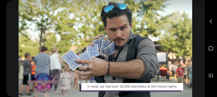 Gallery photo 2 of Street Magician Norman Basile