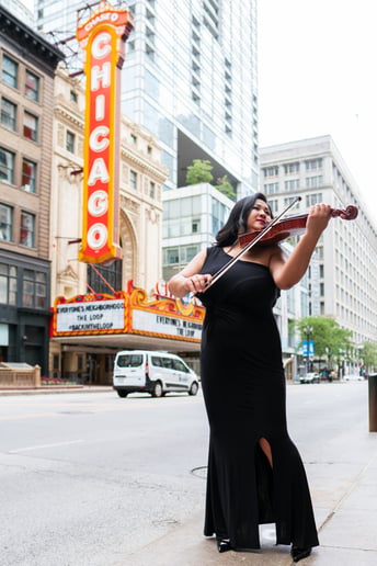Gallery photo 6 of Chicago wedding violinist Tamila Viola
