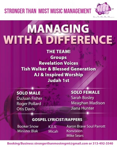 Gallery photo 1 of Stronger Than Most Music Management