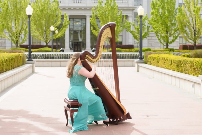 Gallery photo 5 of Strummed Strings Harp
