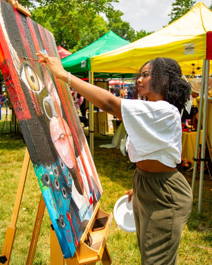 Gallery photo 4 of Stunning Live Paintings