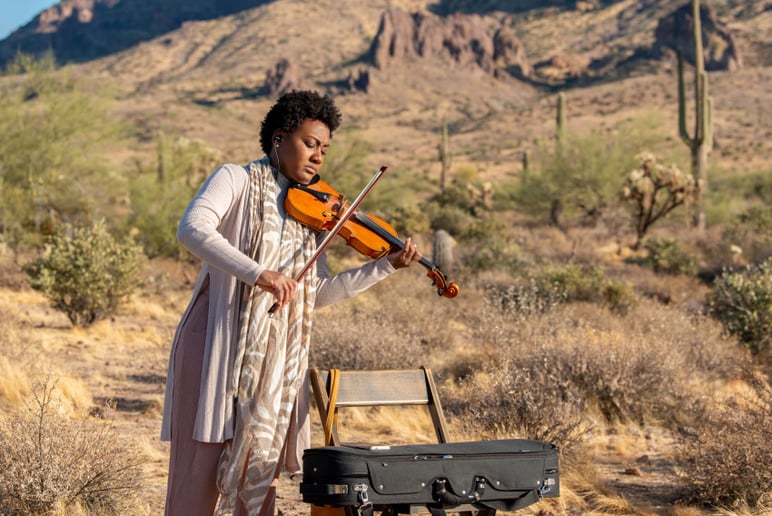 Gallery photo 4 of Sue Celestin - Violinistix