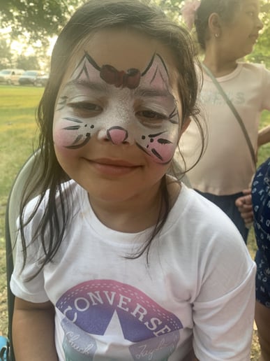 Gallery photo 2 of Summer Moon Face Painting
