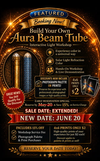 Gallery photo 6 of The Ultimate Aura Experience (Live Sunlight Technology)