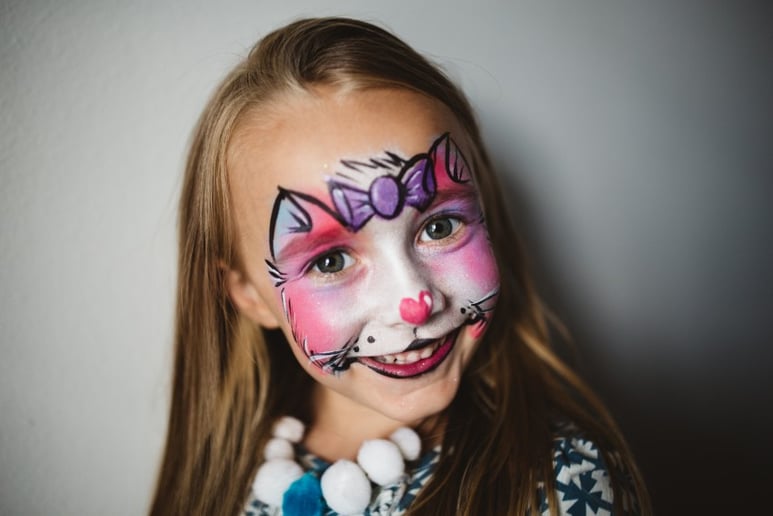 Gallery photo 5 of Swirls and Curls Face Painting