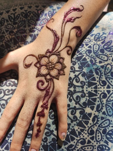 Gallery photo 5 of Swirls and Twirls Body Art