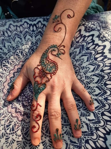 Gallery photo 10 of Swirls and Twirls Body Art