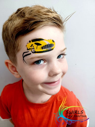 Gallery photo 4 of Swirls Face Painting