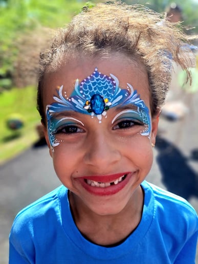 Gallery photo 6 of Swirls Face Painting