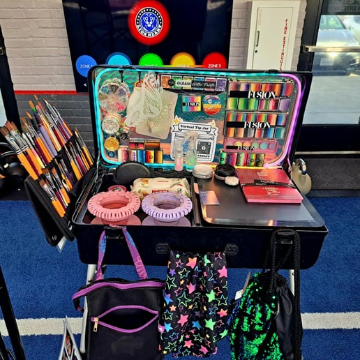 Gallery photo 1 of Swirls Face Painting