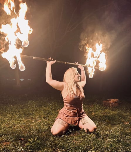 Gallery photo 3 of Pyro Goddess Performer