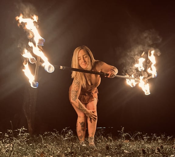 Gallery photo 4 of Pyro Goddess Performer