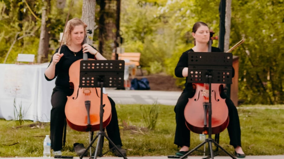 Gallery photo 4 of Black & White String Quartet