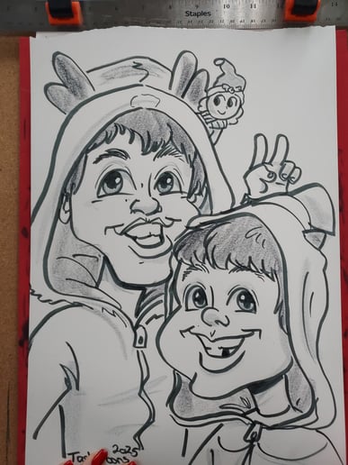 Gallery photo 5 of TashaToons Caricatures