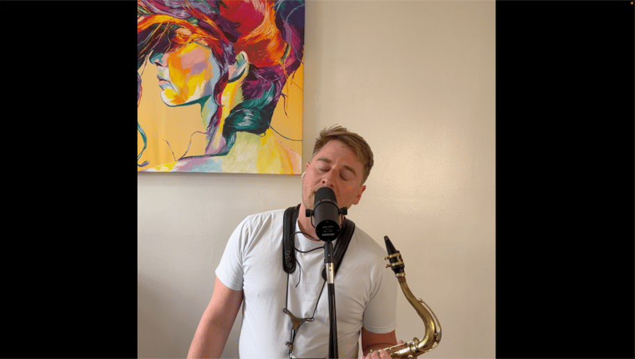 Gallery photo 5 of Taylor - Singing Saxophonist