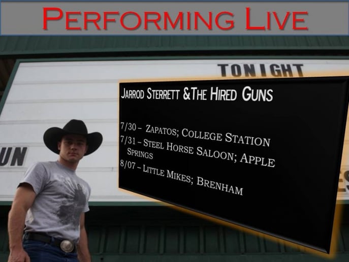 Gallery photo 3 of Jarrod Sterrett and The Hired Guns