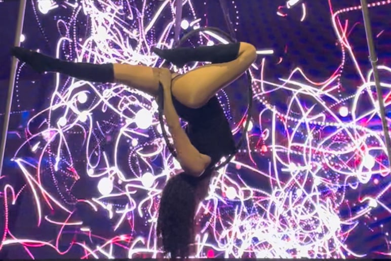 Gallery photo 7 of The aerial hoop also known as the lyra