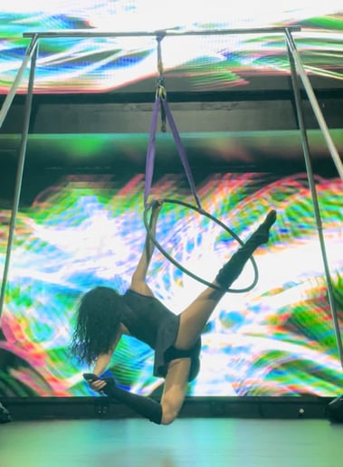 Gallery photo 8 of The aerial hoop also known as the lyra