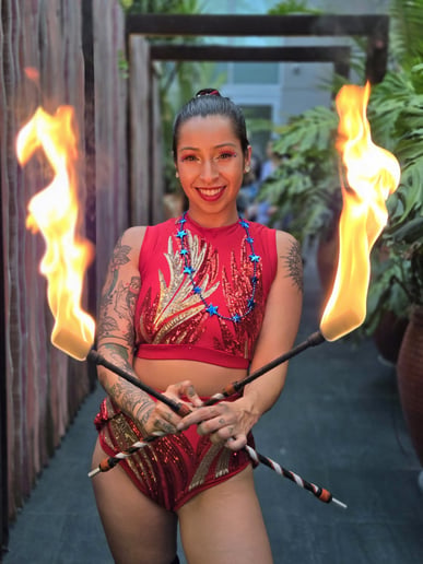 Gallery photo 2 of The Best South Florida Fire & LED Dancer