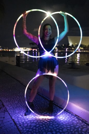 Gallery photo 5 of The Best South Florida Fire & LED Dancer