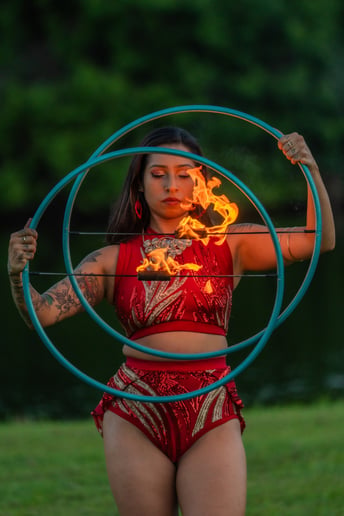 Gallery photo 1 of The Best South Florida Fire & LED Dancer