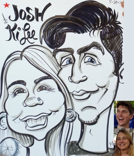 Gallery photo 3 of The Caricature Lady