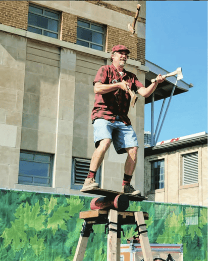 Gallery photo 8 of The Circus Lumberjack Show