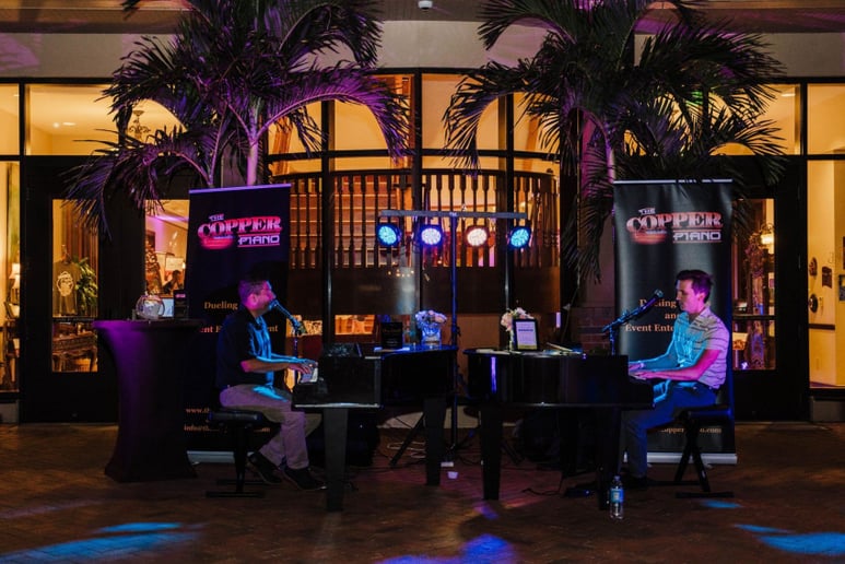Gallery photo 1 of The Copper Piano - Dueling Pianos