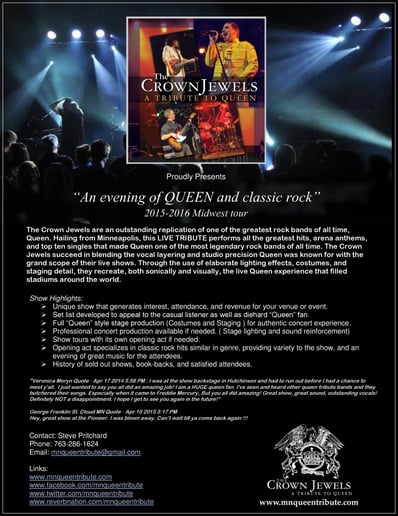 Gallery photo 1 of The Crown Jewels - A Tribute To Queen