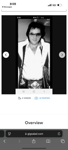 Gallery photo 14 of The Elvis Experience