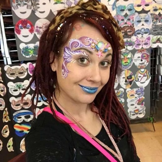 Gallery photo 4 of The Facepaint Faerie