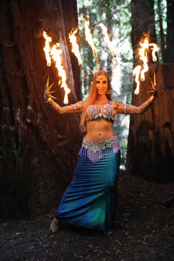 Gallery photo 1 of Force of Nature: Belly, Fire, LED & Samba Dancer