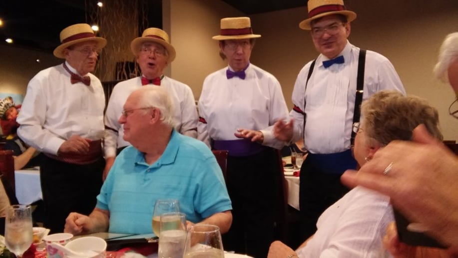 Gallery photo 7 of The Flexible Four Barbershop Quartet