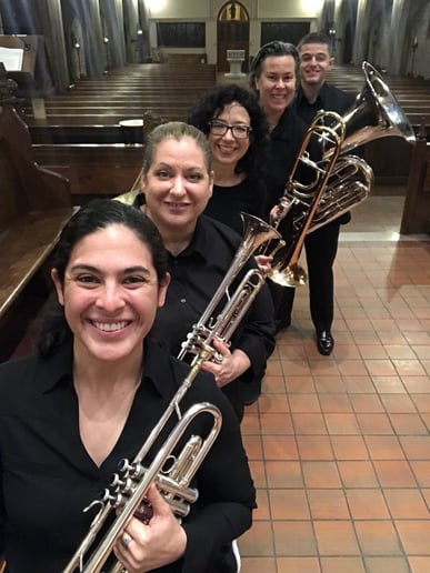 Gallery photo 2 of The Forte Brass Quintet