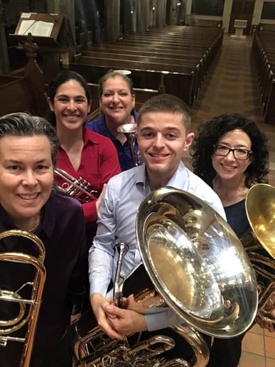 Gallery photo 4 of The Forte Brass Quintet