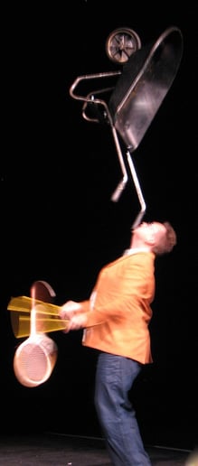 Gallery photo 5 of The Found Object Juggling Show